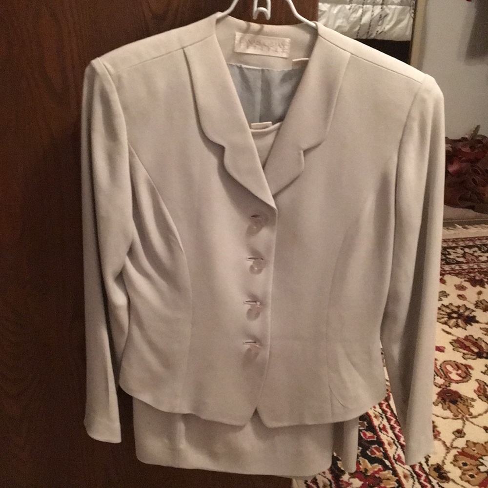 Woman’s silk suit